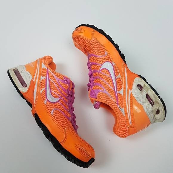 neon orange nike air max